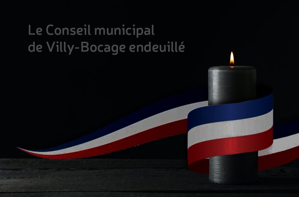 La conseil municipal de Villy-Bocage est en deuil